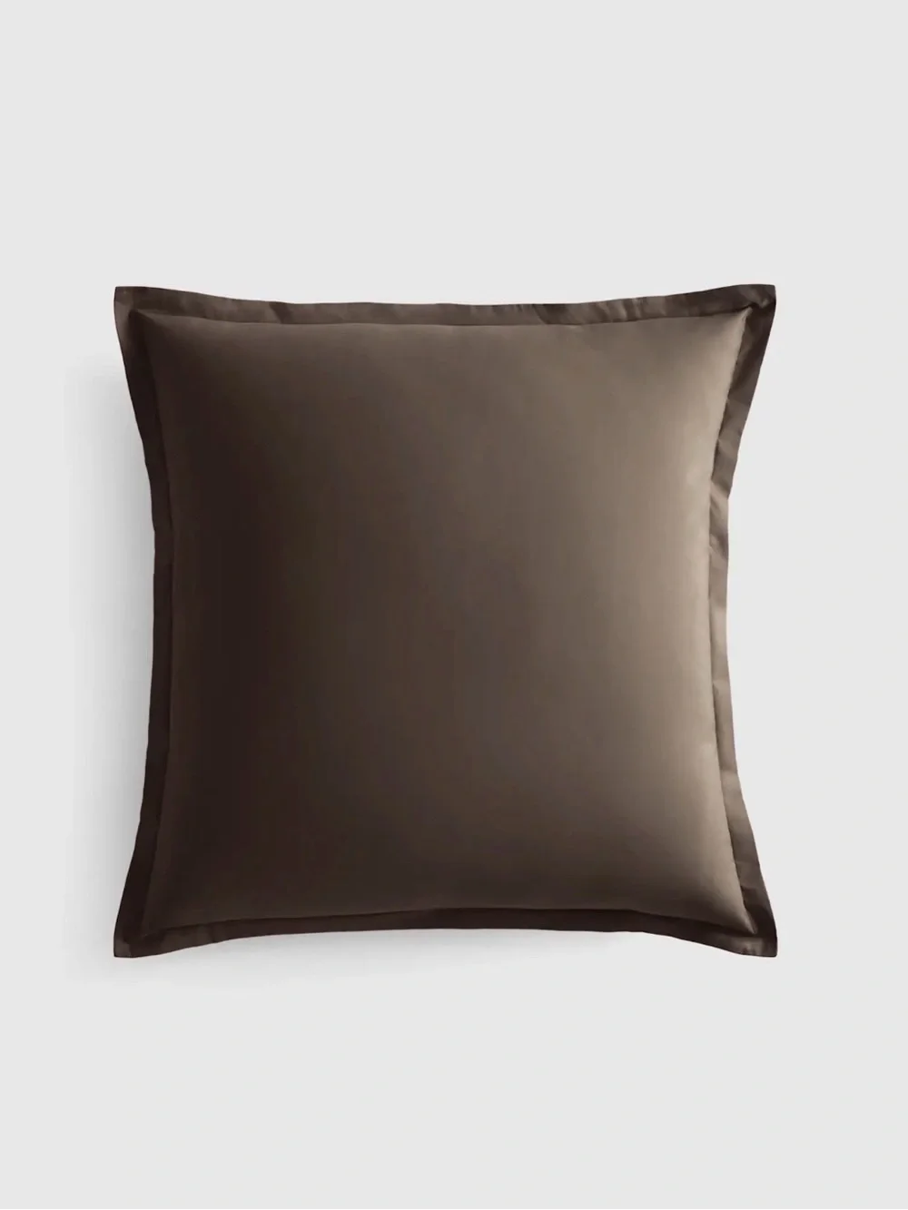 Quince Percale Euro Sham in Espresso
